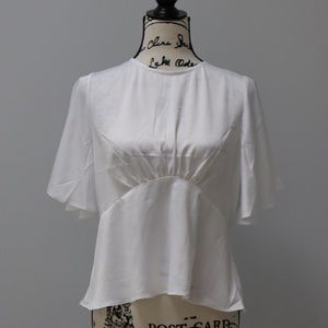 EXPRESS White Silky Top